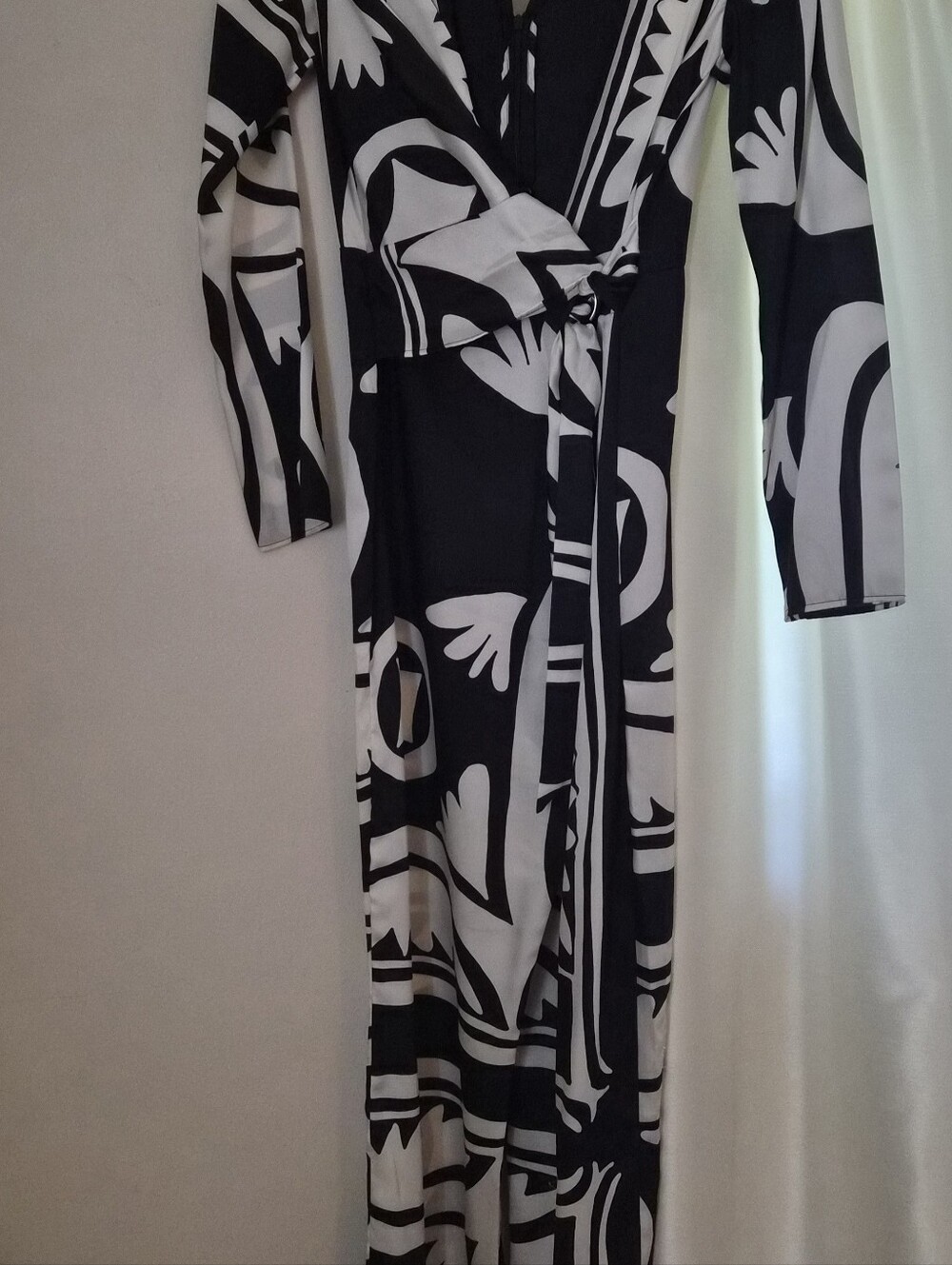 Black & White Wide Leg Jumpsuit